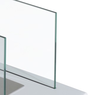 Επιδαπέδιο τζάκι βιοαιθανόλης με ισχύ 2000W , Λευκό, 35x18x21cm Hom... Επιδαπέδιο τζάκι βιοαιθανόλης με ισχύ 2000W , Λευκό, 35x18x21cm Hom...