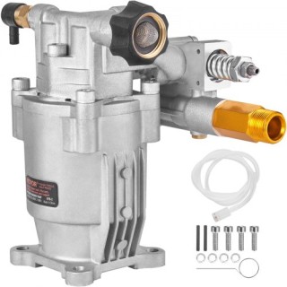 VEVOR Αντλία Πλυστικού Υψηλής Πίεσης 3400 PSI, Οριζόντιος Άξονας 19... VEVOR Αντλία Πλυστικού Υψηλής Πίεσης 3400 PSI, Οριζόντιος Άξονας 19...
