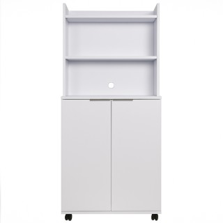 BAKAJI Επιτοίχιο Πολυχρηστικό Μπαρ Γραφείου 75x36x172 cm 02842530