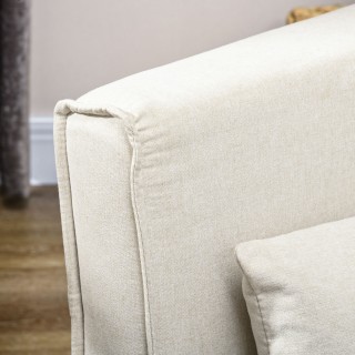 HOMCOM  Πολυθρόνα-Κρεβάτι 2 σε 1 με Ρυθμιζόμενη Πλάτη και Μαξιλάρι,...