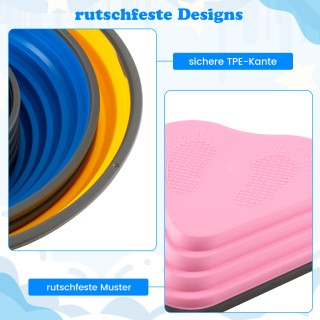 Costway Αντιολισθητικές Ισορροπιστικές Πέτρες Παιδιών για Εσωτερικό...