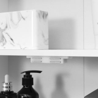 Kleankin Κρεμαστό Ντουλάπι Μπάνιου με 2 Πόρτες από Ξύλο και Γυαλί ... Kleankin Κρεμαστό Ντουλάπι Μπάνιου με 2 Πόρτες από Ξύλο και Γυαλί ...