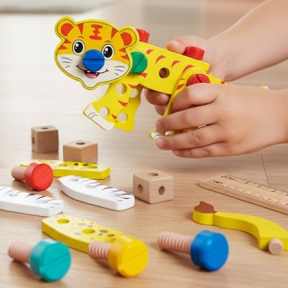 Kruzzel Κιβώτιο Δημιουργικής Απασχόλης για Παιδιά για Κατασκευή Ζώω...