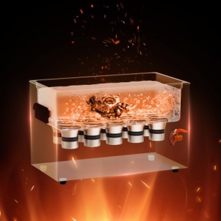 VEVOR  Υπερηχητικός Καθαριστής 30L με Θερμαντήρα, Χρονοδιακόπτη & Κ...