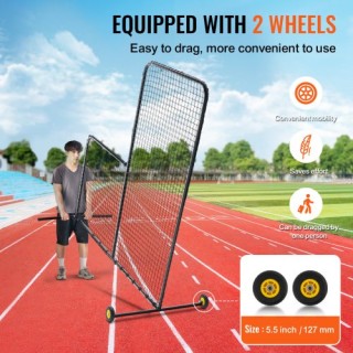 Οθόνη Ασφαλείας Μπέιζμπολ VEVOR 7x7 ft για Κλουβί Μπαταρίσματος  TS...