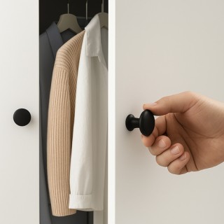 Λαβές Επίπλου από Πλαστικό 30mm (Απόσταση Κέντρων 26mm) 10 τεμάχια ...