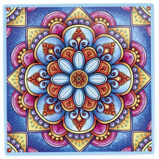 Galileo Σετ 12 τμχ Διακοσμητικό Πλακίδιο 20x20 εκ από Κεραμικό με Υ...