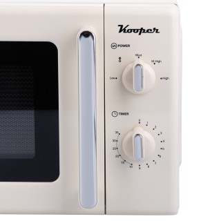 Kooper Φούρνος μικροκυμάτων vintage σε απόχρωση ελεφαντόδοντου 22 L...