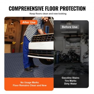 Πλακάκια Γκαράζ VEVOR, 12x12x0.53, 50τμχ, Αντιολισθητικά, Γραφίτης ... Πλακάκια Γκαράζ VEVOR, 12x12x0.53, 50τμχ, Αντιολισθητικά, Γραφίτης ...