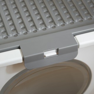 PawHut Κλειστή Λεκάνη για Γάτες με 2 Εισόδους, Δίσκο και Σπάτουλα,... PawHut Κλειστή Λεκάνη για Γάτες με 2 Εισόδους, Δίσκο και Σπάτουλα,...