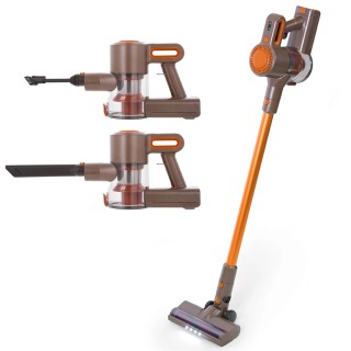 BAKAJI Ασύρματη Κυκλωνική Σκούπα 2 σε 1 150W με Βούρτσα και Ακροφύσ...