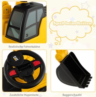 Παιδικό Παιχνίδι Εκσκαφέας 74 x 30 x 54 Κίτρινο TQ10145YW Costway Παιδικό Παιχνίδι Εκσκαφέας 74 x 30 x 54 Κίτρινο TQ10145YW Costway