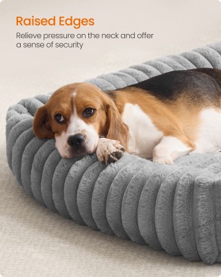 Feandrea Κρεβάτι-καναπές για μεγάλο σκύλο με μαλακή επένδυση, πλενό...