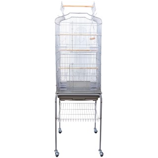 BAKAJI Κλουβί Πουλιών Γκρι για Παπαγάλους με Βάση 46 x 36 x 148cm ... BAKAJI Κλουβί Πουλιών Γκρι για Παπαγάλους με Βάση 46 x 36 x 148cm ...