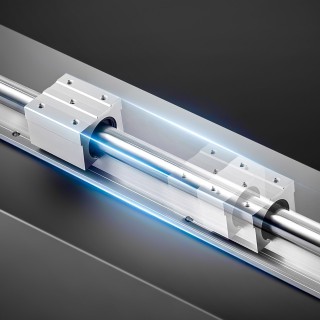 VEVOR Σετ Γραμμικής Κίνησης SBR25, 2 Ράγες 1200 mm με 4 Οδηγούς Ρου... VEVOR Σετ Γραμμικής Κίνησης SBR25, 2 Ράγες 1200 mm με 4 Οδηγούς Ρου...