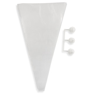 Galileo Σετ 20 Σακούλες Μίας Χρήσης και 3 Ακροφύσια SChef 5918260