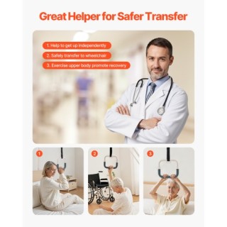 VEVOR Ελεύθερη Στάση Τραπέζης για Κινητικότητα Κρεβατιού 250 Λίβρες... VEVOR Ελεύθερη Στάση Τραπέζης για Κινητικότητα Κρεβατιού 250 Λίβρες...