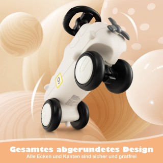 Costway  Παιδικό Αυτοκινητάκι σε Σχέδιο Αεροπλάνου με Υψηλής Ποιότη...