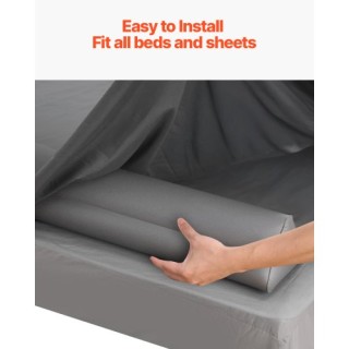 VEVOR Φουσκωτό Προστατευτικό Κάγκελο Κρεβατιού 47.4 ιντσών για Νήπι... VEVOR Φουσκωτό Προστατευτικό Κάγκελο Κρεβατιού 47.4 ιντσών για Νήπι...