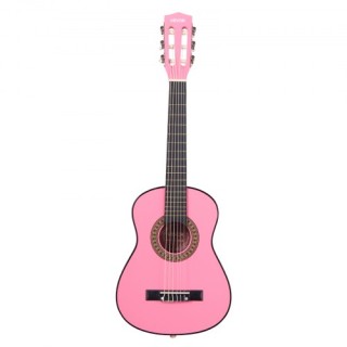 VEVOR Ροζ Κλασική Κιθάρα 780 mm για Αρχάριους με Θήκη, Ζώνη, Τούνερ... VEVOR Ροζ Κλασική Κιθάρα 780 mm για Αρχάριους με Θήκη, Ζώνη, Τούνερ...