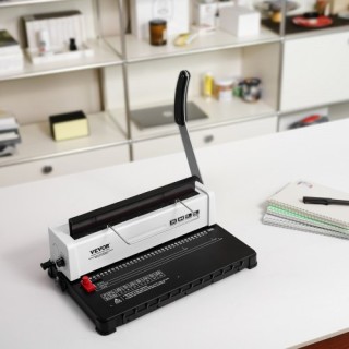 Μηχανή Σπιράλ Δεσίματος VEVOR, Χειροκίνητη Βιβλιοδεσία 34 Οπών, Δέσ... Μηχανή Σπιράλ Δεσίματος VEVOR, Χειροκίνητη Βιβλιοδεσία 34 Οπών, Δέσ...