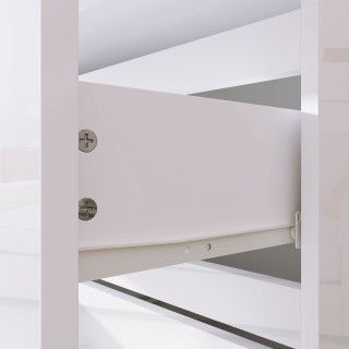 HOMCOM Μοντέρνα Συρταριέρα με 4 Συρτάρια Αντι-Ανατροπής από Ξύλο, ... HOMCOM Μοντέρνα Συρταριέρα με 4 Συρτάρια Αντι-Ανατροπής από Ξύλο, ...