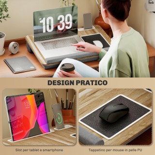 HOMCOM Υποστήριξη για Laptop 15.6 με Επιφάνεια για Ποντίκι και Στή... HOMCOM Υποστήριξη για Laptop 15.6 με Επιφάνεια για Ποντίκι και Στή...