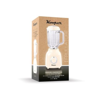 Kooper Ηλεκτρικό μπλέντερ ελεφαντόδοντο με γυάλινη κανάτα 1.5L, ανο...