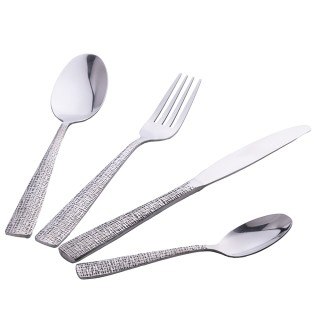 Villa DEste  Σετ 24 μαχαιροπίρουνα από ανοξείδωτο χάλυβα 180 φινίρι...