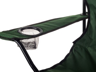 Πτυσσόμενη Καρέκλα Ψαρέματος με Πλάτη και Θήκη Ποτηριού – Πράσινo 5... Πτυσσόμενη Καρέκλα Ψαρέματος με Πλάτη και Θήκη Ποτηριού – Πράσινo 5...