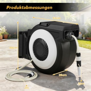 Costway Κουτί με Επεκτεινόμενο Λάστιχο Κήπου 30 μ με 2 μ Σωλήνα Σύν... Costway Κουτί με Επεκτεινόμενο Λάστιχο Κήπου 30 μ με 2 μ Σωλήνα Σύν...