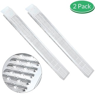 BAKAJI  Ζεύγος Ράμπες Φόρτωσης Αντιολισθητική Πλατφόρμα 195x22cm Τρ...