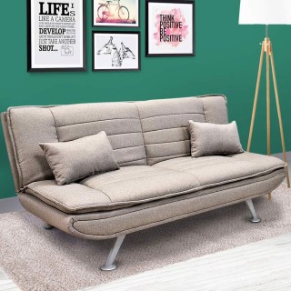 BAKAJI Καναπές-κρεβάτι Γενεύη Κλικ Κλακ 3 Θέσεων Υφασμάτινος Μεταλ... BAKAJI Καναπές-κρεβάτι Γενεύη Κλικ Κλακ 3 Θέσεων Υφασμάτινος Μεταλ...