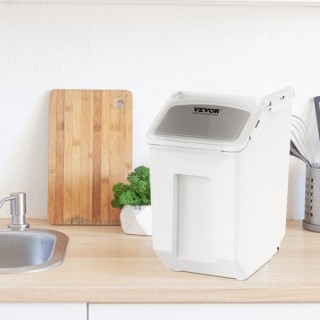 VEVOR Δοχείο Αποθήκευσης Υλικών 2x15L με Ρόδες & Αεροστεγές Καπάκι... VEVOR Δοχείο Αποθήκευσης Υλικών 2x15L με Ρόδες & Αεροστεγές Καπάκι...