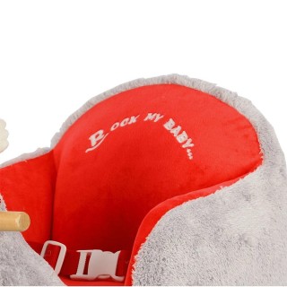 BAKAJI Ξύλινο κουνιστό άλογο με ρόδες και ήχους Πόνι Καρεκλάκι Γκρ... BAKAJI Ξύλινο κουνιστό άλογο με ρόδες και ήχους Πόνι Καρεκλάκι Γκρ...