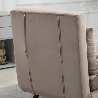 HOMCOM 3 σε 1 Επενδεδυμένο κρεβάτι πολυθρόνας με ανακλινόμενη πλάτη... HOMCOM 3 σε 1 Επενδεδυμένο κρεβάτι πολυθρόνας με ανακλινόμενη πλάτη...