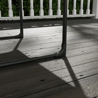 Πολυθρόνα κήπου με μαξιλάρι με επένδυση, από ατσάλι και πολυεστέρα,... Πολυθρόνα κήπου με μαξιλάρι με επένδυση, από ατσάλι και πολυεστέρα,...