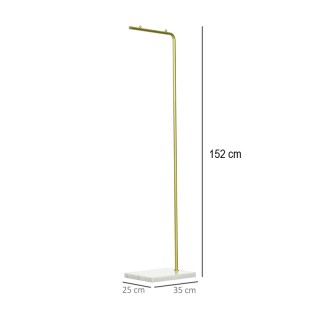 HOMCOM Coat Stand για είσοδο, υπνοδωμάτιο και σαλόνι σε μέταλλο και...