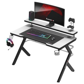 Huzaro Γραφείο Gaming Hero 5.0 Λευκό με Διάστασεις 120x60εκ  590756...