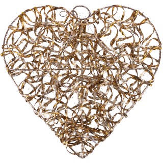 Galileo Καρδιά φωτεινή για εξώπορτα 30 εκ. από ρατάν και μέταλλο Sa... Galileo Καρδιά φωτεινή για εξώπορτα 30 εκ. από ρατάν και μέταλλο Sa...