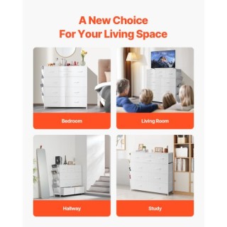 VEVOR Συρταριέρα 10 Συρταριών με Υφασμάτινους Κάδους & Μεταλλικό Σκ... VEVOR Συρταριέρα 10 Συρταριών με Υφασμάτινους Κάδους & Μεταλλικό Σκ...