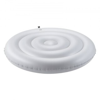 VEVOR Κάλυμμα Φουσκωτής Υδρομασάζ 137cm Στρογγυλό Αδιάβροχο Λευκό C...