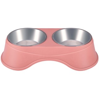 BAKAJI Διπλό Μπολ για Κατοικίδια Μπολ από Ανοξείδωτο Ατσάλι για Σκ... BAKAJI Διπλό Μπολ για Κατοικίδια Μπολ από Ανοξείδωτο Ατσάλι για Σκ...