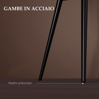 Σετ 2 Καρέκλες Τραπεζαρίας HOMCOM Βόρειες Επενδυμένες με Καμπυλωτά ... Σετ 2 Καρέκλες Τραπεζαρίας HOMCOM Βόρειες Επενδυμένες με Καμπυλωτά ...