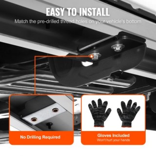 Σκαλοπάτια VEVOR 6 για Chevy Silverado/GMC Sierra 2007-2019, Ανοξεί...