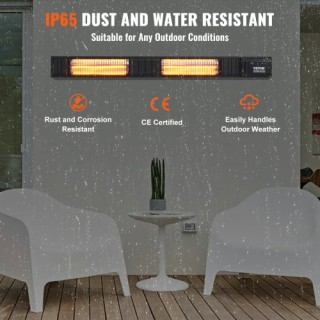 Θερμάστρα Υπέρυθρης Ακτινοβολίας 3000W με Τηλεχειριστήριο  HWXJRQ3K...