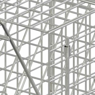 vidaXL Παγίδα Ζώων 64,5x25x26,5 εκ. από Γαλβανισμένο Σίδηρο 154933 vidaXL Παγίδα Ζώων 64,5x25x26,5 εκ. από Γαλβανισμένο Σίδηρο 154933