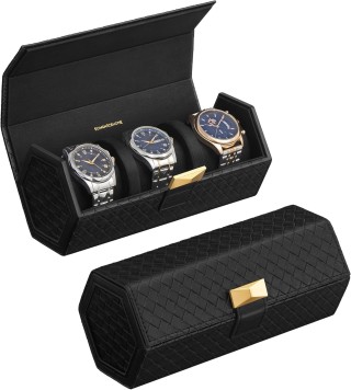 Θήκη Ταξιδιού για 3 Ρολόγια – Εξαγωνικός Σχεδιασμός & Κρυφός Αποθηκ... Θήκη Ταξιδιού για 3 Ρολόγια – Εξαγωνικός Σχεδιασμός & Κρυφός Αποθηκ...