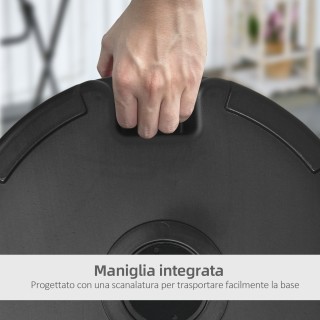 Outsunny Βάση για Ομπρέλα Στρογγυλή από Πλαστικό Γεμιζόμενη με Νερό... Outsunny Βάση για Ομπρέλα Στρογγυλή από Πλαστικό Γεμιζόμενη με Νερό...