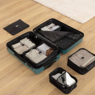 5FIVE Simply smart Σετ 6 τμχ Οργανωτών Ταξιδιού Μαύρο 209360-Black 5FIVE Simply smart Σετ 6 τμχ Οργανωτών Ταξιδιού Μαύρο 209360-Black